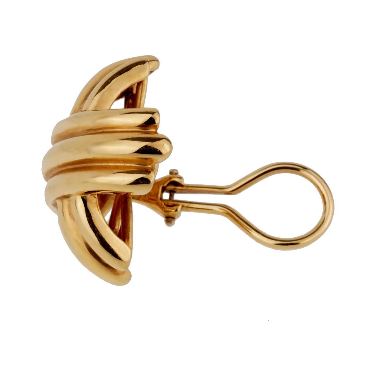tiffany clip on earrings