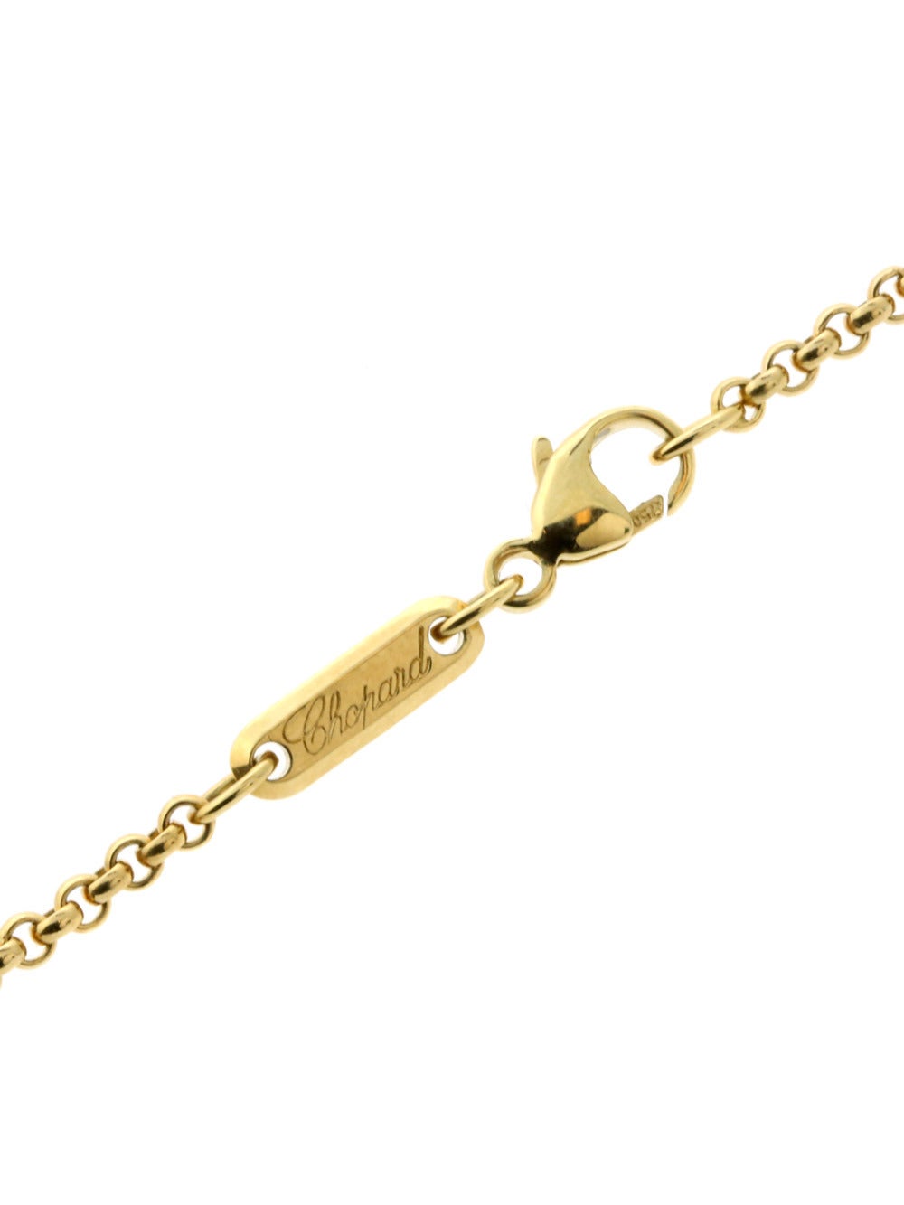 Chopard Happy Diamond Gold Heart Necklace