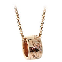 Chopard Chopardissimo Diamond Necklace in Rose Gold