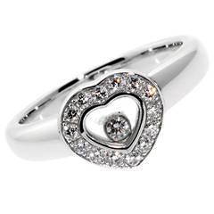 Chopard Diamond Gold Heart Ring