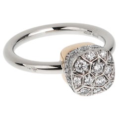 Bague solitaire « Nudo » de Pomellato, en or bicolore 18 carats