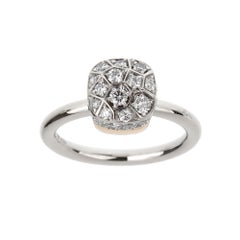 Bague solitaire « Nudo » de Pomellato, en or bicolore 18 carats