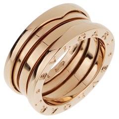 Bague Bvlgari B.zero1 en or rose 18 carats, taille 6