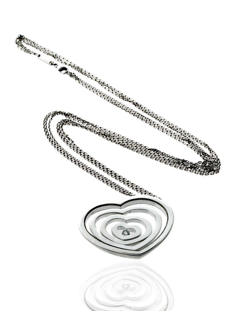 chopard heart necklace