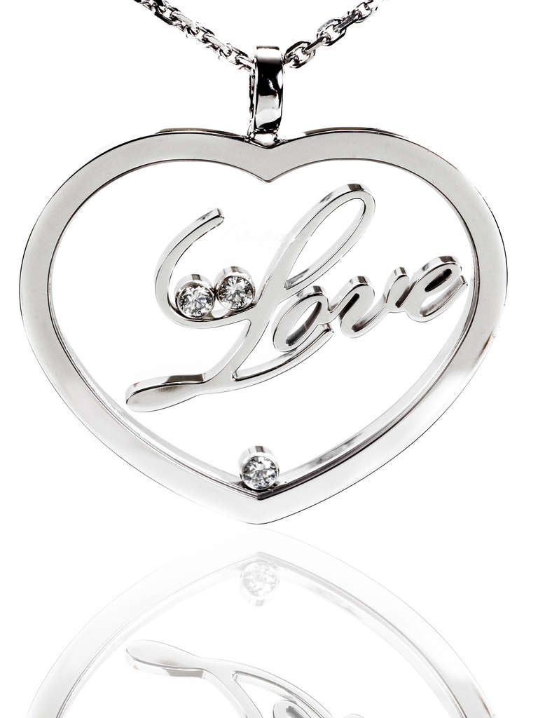 Chopard Happy Diamond Gold Heart Necklace