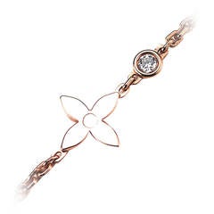 Louis Vuitton Idylle Diamond Gold Necklace