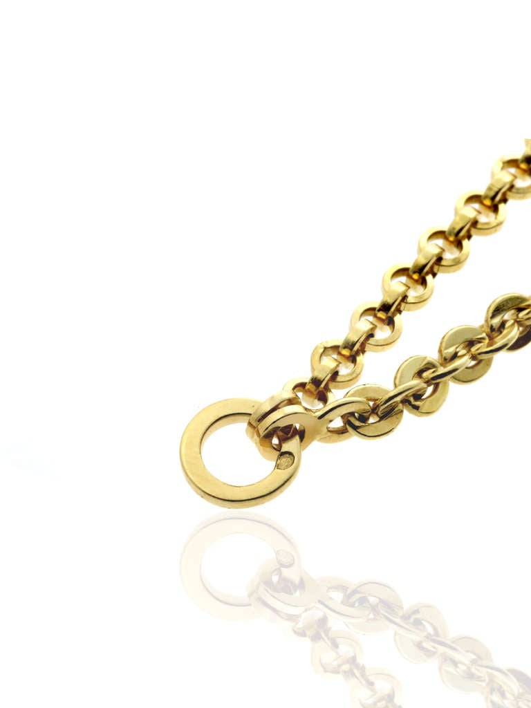 Women's Chanel Whimsical Diamond Yellow Gold Charm Bracelet