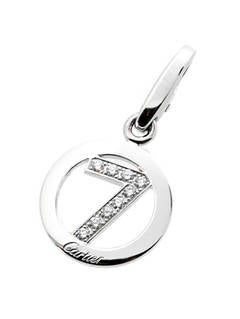 Cartier Lucky Number 7 Diamond Gold Charm Pendant at 1stDibs | number 7 ...