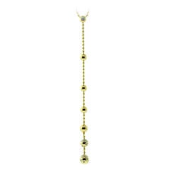 Cartier Diamond Lariat Gold Necklace