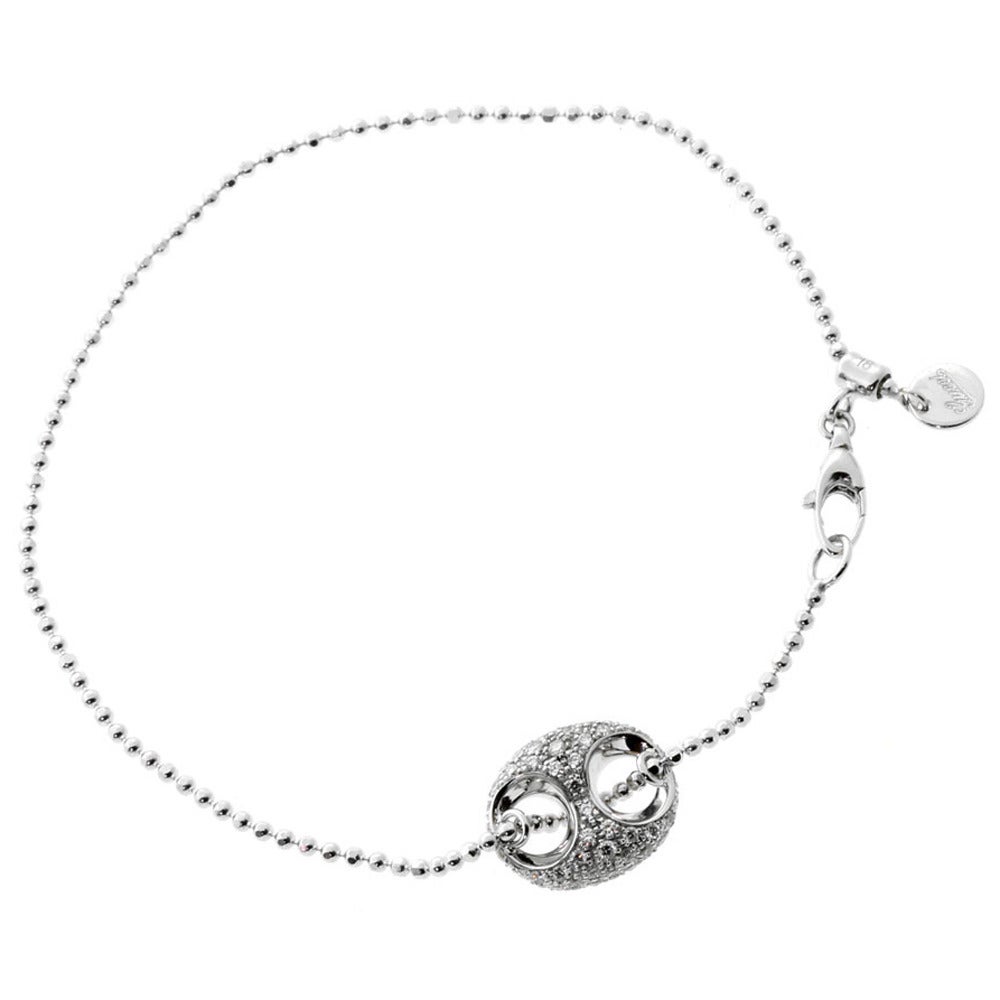 Gucci Horse Bit Diamond Gold Bracelet