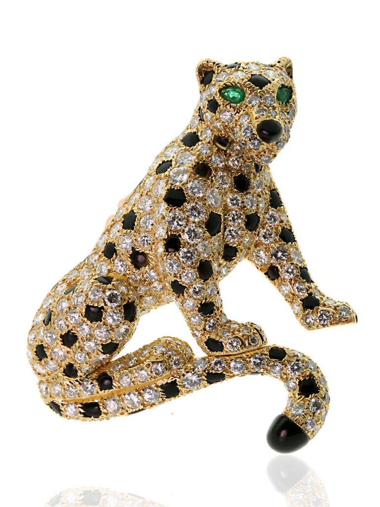 This Cartier brooch is part of the rare and highly collectible 