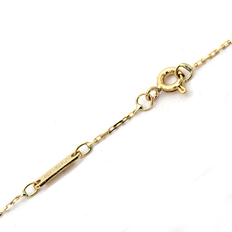 Van Cleef & Arpels Gold Alhambra Necklace In New Condition In Feasterville, PA