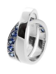 Cartier Nouvelle Vague Sapphire Bypass Ring