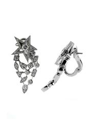 Chanel Comete Diamond Gold Earrings