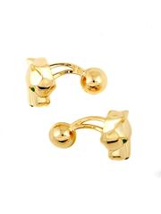 Cartier Gold Panthere Cufflinks