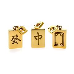 Louis Vuitton Limitierte Auflage Mahjong-Kachel-Gold-Set