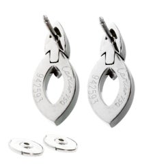 Cartier Diadea Diamond Gold Earrings