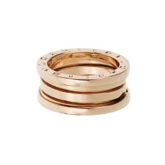 Bague Bvlgari B.zero1 en or rose 18 carats, taille 6