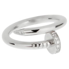 Cartier Juste un Clou Ring, klassisches Model - 18K Weißgold & Diamanten