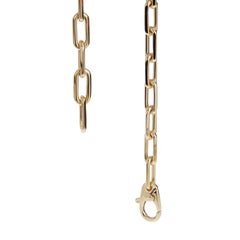 Cartier Santos de Cartier Large Chain Necklace 18k Yellow Gold