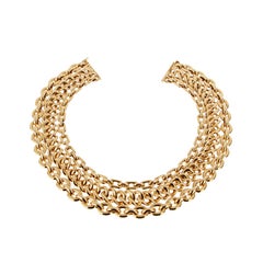 Ralph Lauren Purple Label Chunky Chain 18k Yellow Gold Necklace