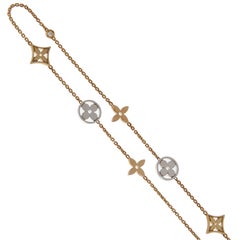 Louis Vuitton Louis Vuitton Idylle Blossom Sautoir Necklace 18k Tricolor Gold