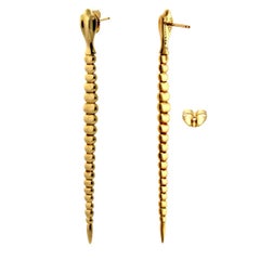 Tiffany & Co. Gold Snake Drop Earrings