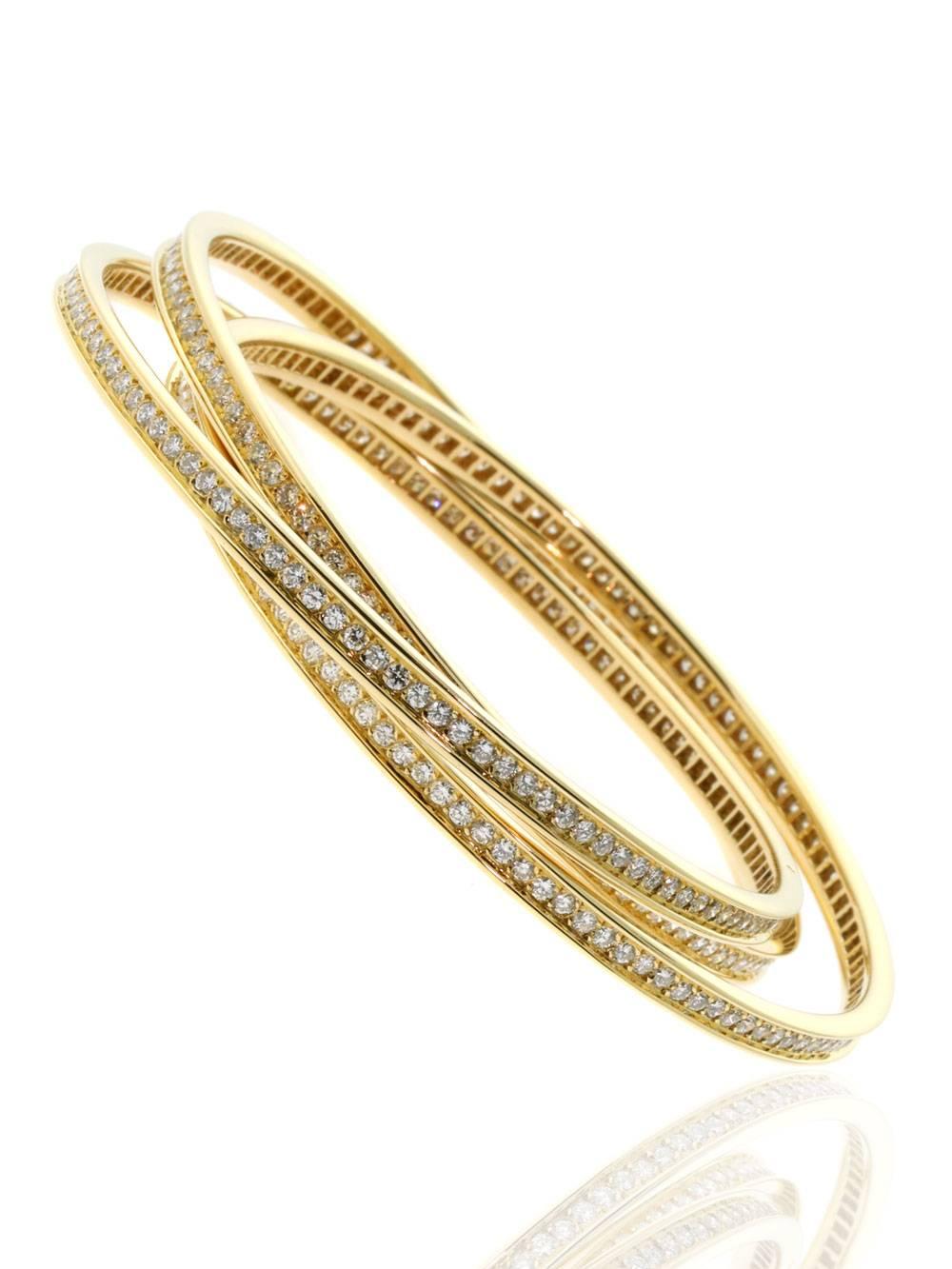 cartier trinity diamond bracelet