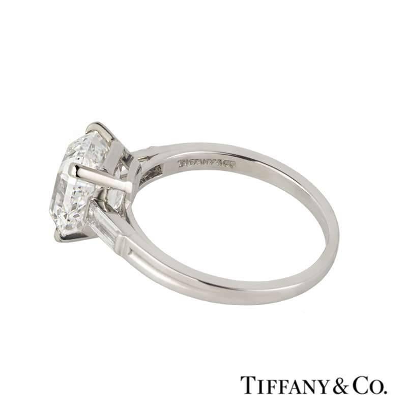 tiffany and co emerald cut ring