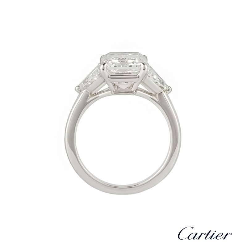 cartier 5 carat diamond ring