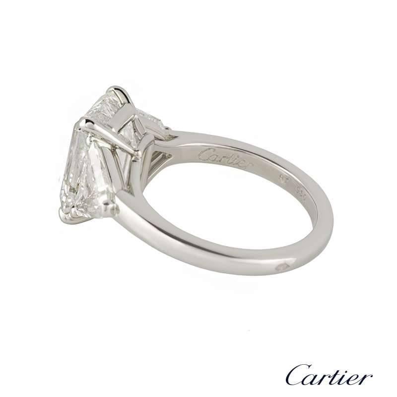 5 carat cartier engagement ring