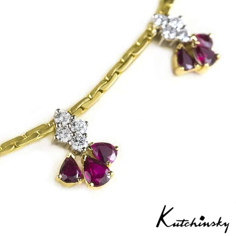 Kutchinsky Diamond and Ruby Jewellery Suite 2