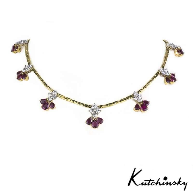 Kutchinsky Diamond and Ruby Jewellery Suite 1