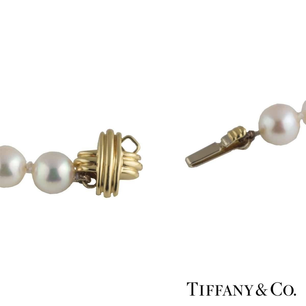 tiffany co pearl necklace