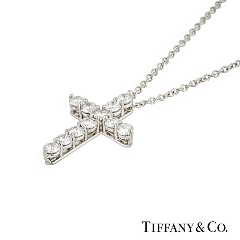 tiffany cross diamond