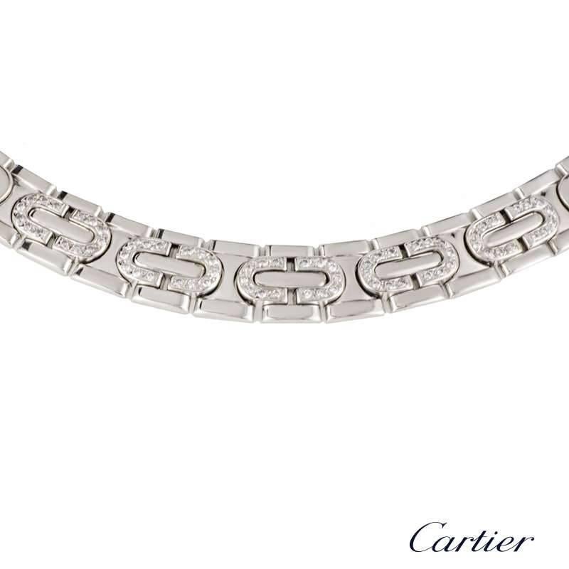 Cartier Maillon Diamond Necklace In Excellent Condition In London, GB