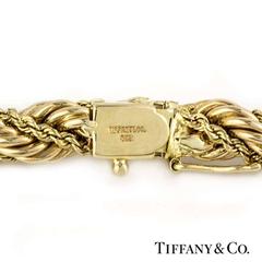 Tiffany & Co. Gold Rope Bracelet