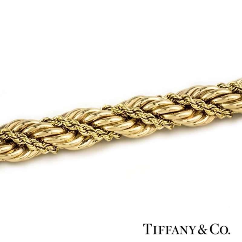 tiffany rope bracelet