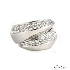 Cartier Diamond Set Demi-Parure Ring