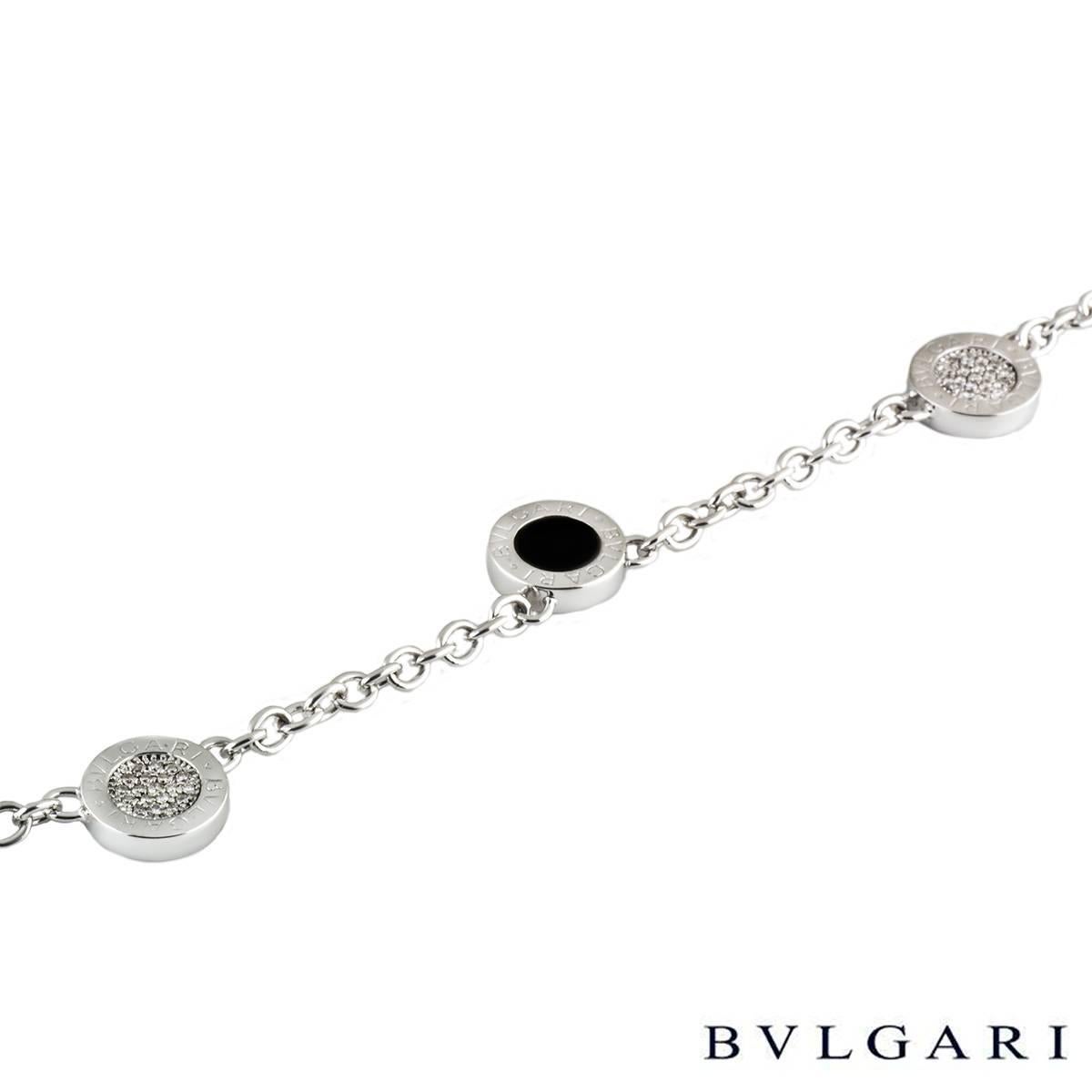 bvlgari onyx necklace