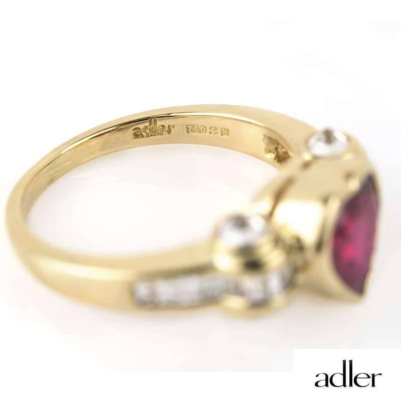 Adler Ruby and Diamond Dress Ring 1