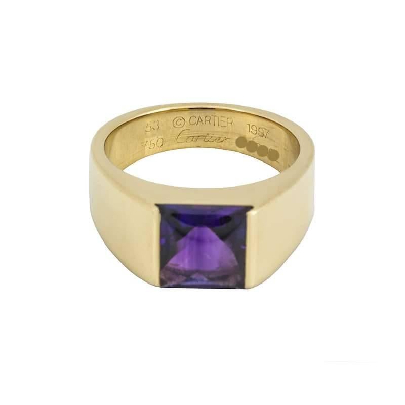 cartier amethyst ring