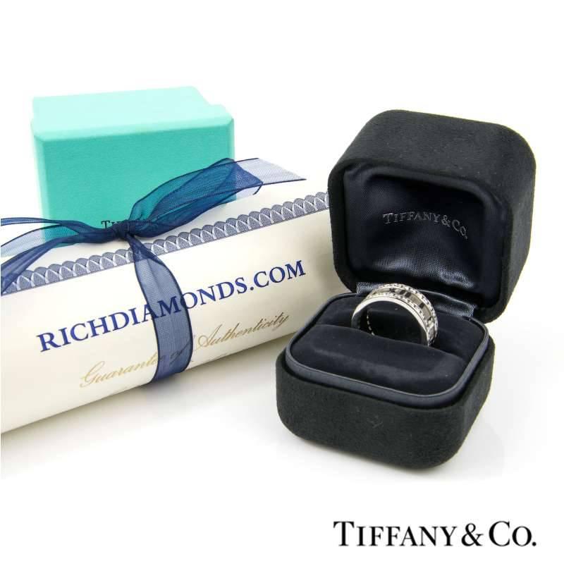 Tiffany & Co. Atlas Diamond Ring 1.31 Carats In Excellent Condition In London, GB