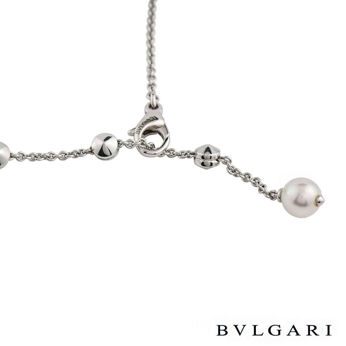 bulgari pearl necklace