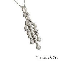 Tiffany & Co. Legacy Diamond Platinum Pendant