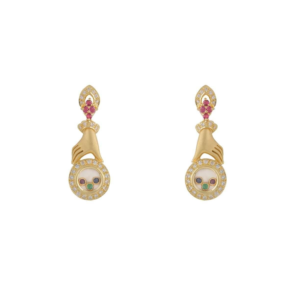 Women's Diamond, Yellow Gold and Multi-Gemstone Jewellery Suite