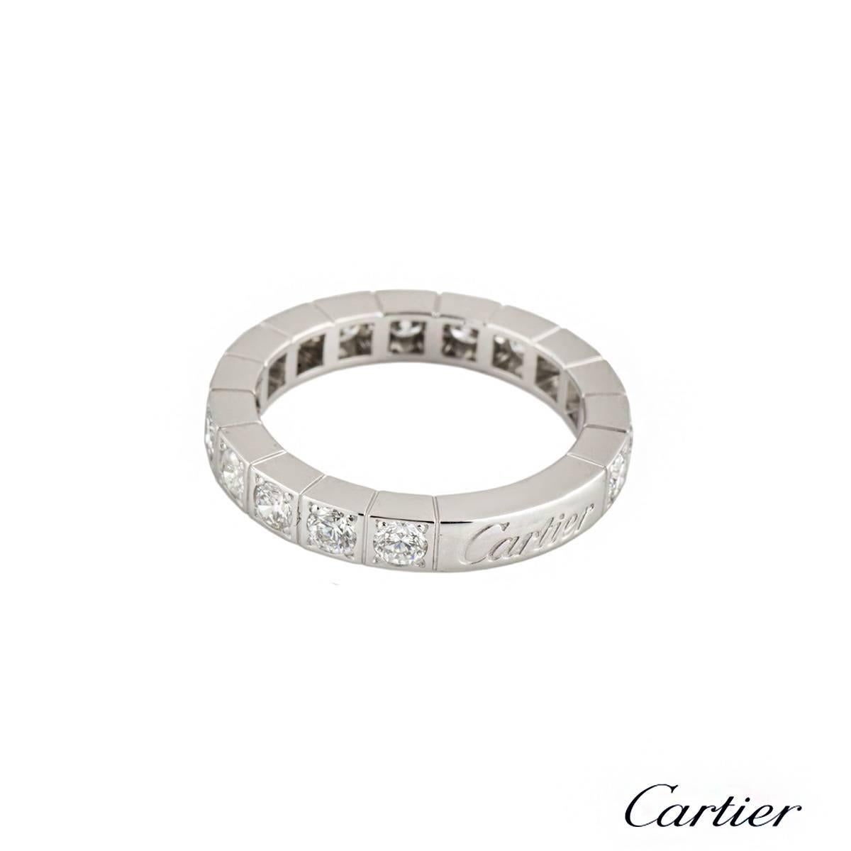 cartier lanieres diamond ring