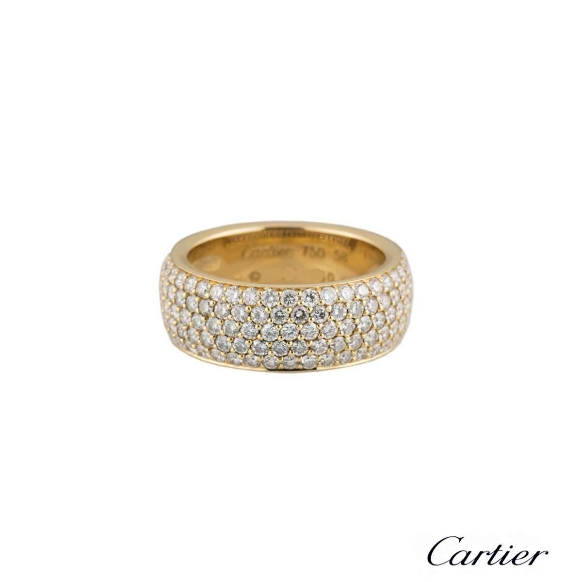 Cartier Diamond Dress Ring In Excellent Condition In London, GB