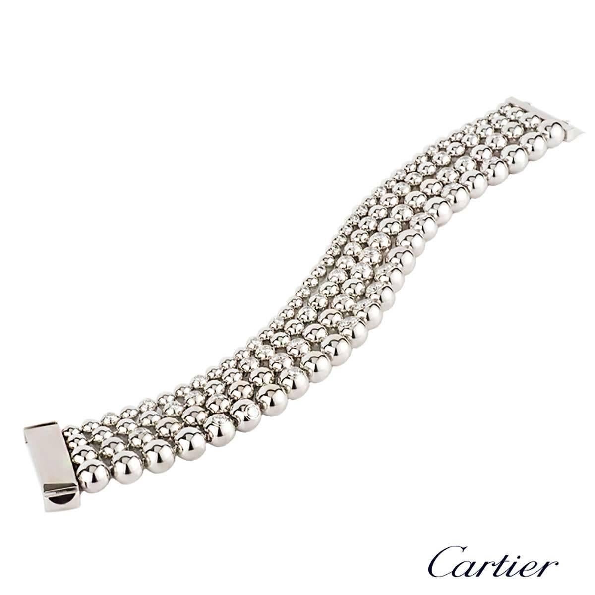 Cartier Moonlight White Gold Diamond Jewelry Suite 1