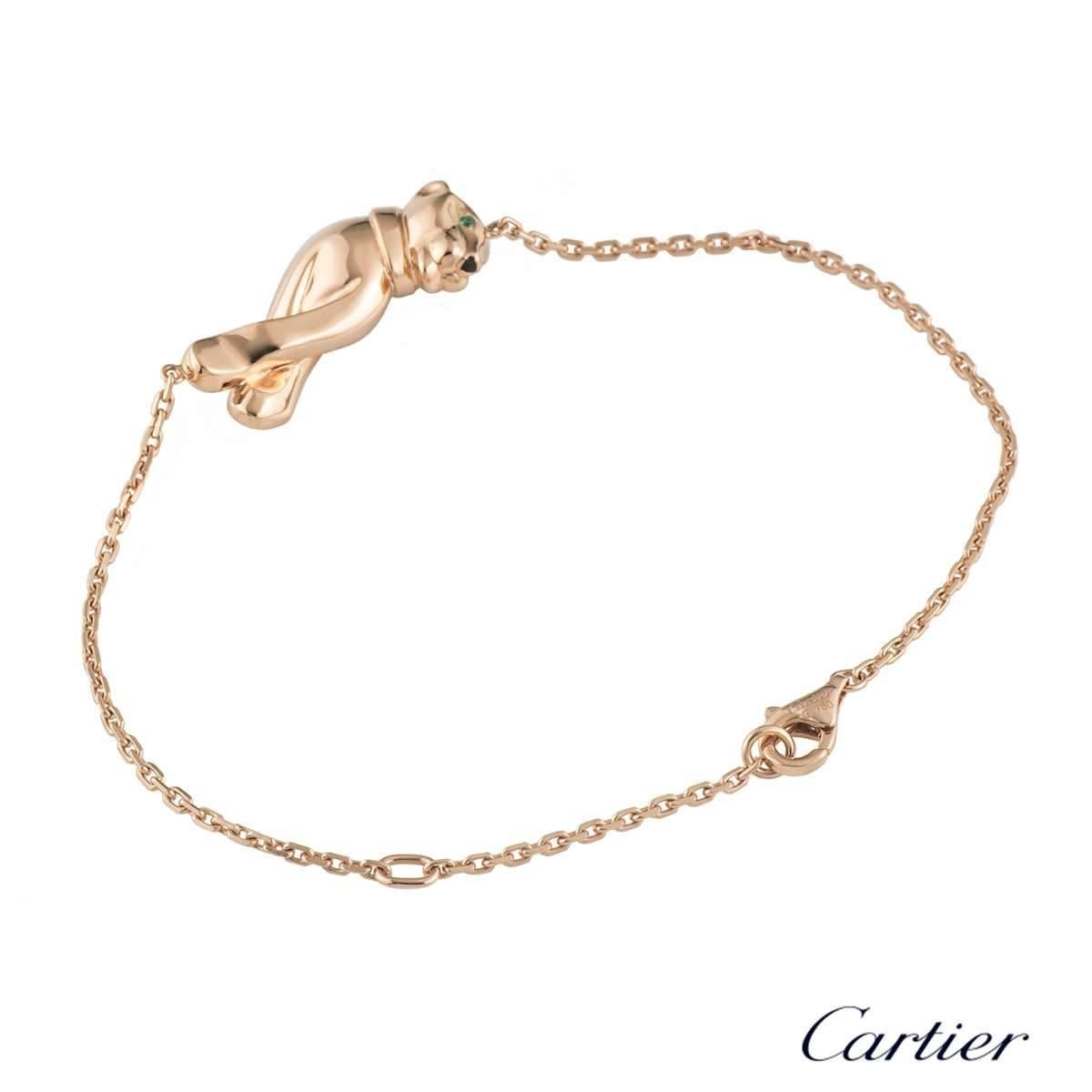 cartier panther bracelet rose gold